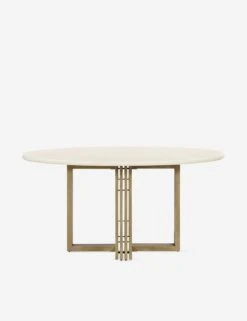 Kianni Round Dining Table -Lulu and Georgia Store KianniRoundDiningTable VEVR 047 FRT 1