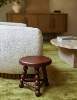 Pikku Round Foot Stool By Sarah Sherman Samuel