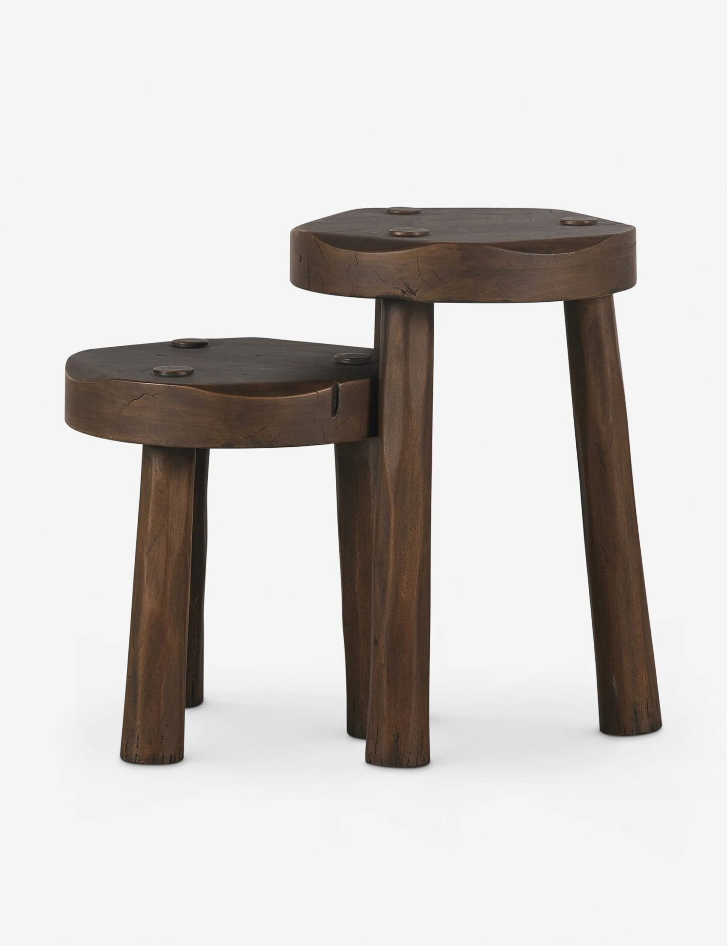 Maha Accent Stool (Set Of 2) By Amber Lewis X Four Hands 3 Maha Accent Stool (Set Of 2) By Amber Lewis X Four Hands - Image 3