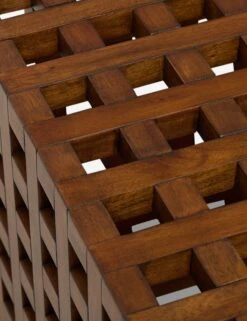 Hila Square Coffee Table By Sarah Sherman Samuel -Lulu and Georgia Store Lulu and Georgia HilaSquareCoffeeTable Pecan A0660796 285 Product