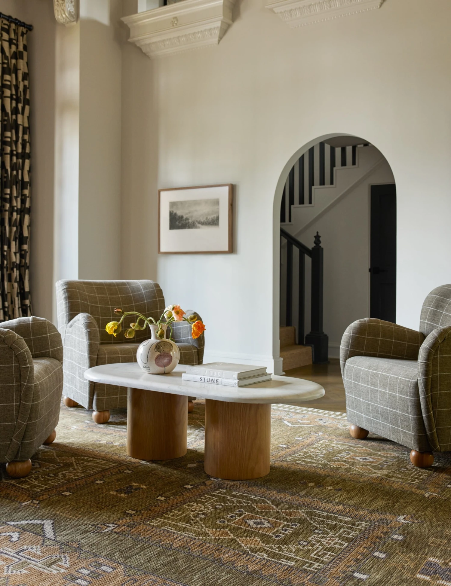 Shields Oval Coffee Table 3 Shields Oval Coffee Table - Image 3