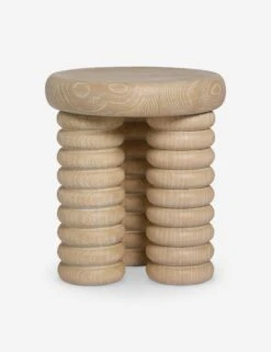 Sula Round Side Table -Lulu and Georgia Store Lulu and Georgia SulaRoundSideTable WhiteWashedNatural A0659991 245 Product