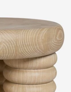 Sula Round Side Table -Lulu and Georgia Store Lulu and Georgia SulaRoundSideTable WhiteWashedNatural A0659991 246 Product