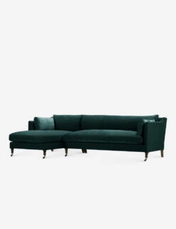 Fabienne Sectional -Lulu and Georgia Store MADELINE 214 111 11294 40 Green Left