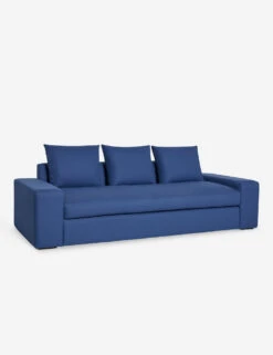 Nadine Sofa -Lulu and Georgia Store NadineSofa96in BluePerformance 12778