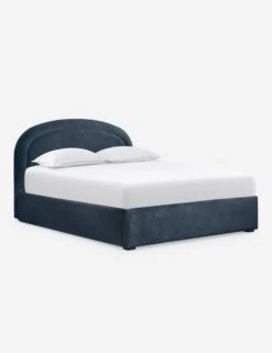Newbery Platform Bed 25 Newbery Platform Bed -Lulu and Georgia Store NewberyPlatformBed BlueVelvet Queen L04731295027 Product