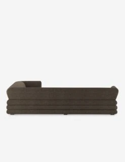 Babs Corner Sectional Sofa By Sarah Sherman Samuel -Lulu and Georgia Store SSSStackedSectional Black BrownBasketweave 4