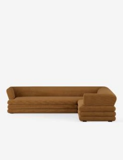 Babs Corner Sectional Sofa By Sarah Sherman Samuel -Lulu and Georgia Store SSSStackedSectional GingerMiniCorduroy 1