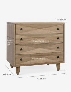 Sen 4-Drawer Dresser -Lulu and Georgia Store Sen4 DrawerDresser5