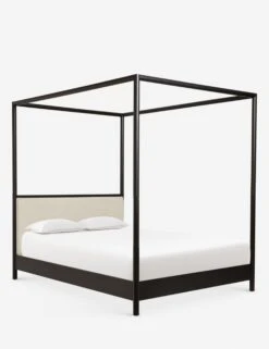Simonette Canopy Bed -Lulu and Georgia Store SimonetteCanopyBedQueen Black A0656315 0347 Product