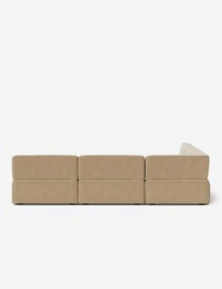 Solana Corner Sectional Sofa By Eny Lee Parker -Lulu and Georgia Store SolanaCornerSectionalSofa BrieVelvet120 WithoutBolster L0469138 Back 3