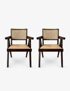 Topher Dining Chair (Set Of 2) -Lulu and Georgia Store Topher2 walnut