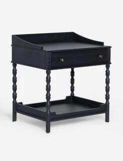 Topia Nightstand By Ginny Macdonald -Lulu and Georgia Store TopiaSideTable Black17012