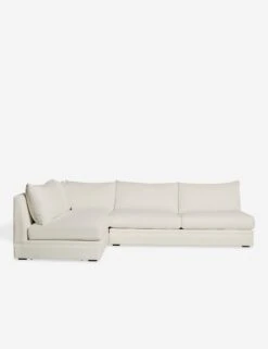 Winona Armless Sectional Sofa -Lulu and Georgia Store WinonaArmless3PieceChaiseSectionalLAF KleinIvory 12857 SITECROP