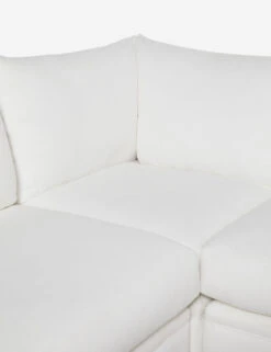 Winona Armless Corner Sectional Sofa -Lulu and Georgia Store WinonaArmless3PieceChaiseSectionalLAF WhitePerformance 12860 1
