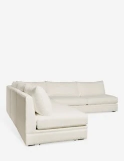 Winona Armless Corner Sectional Sofa -Lulu and Georgia Store WinonaArmless3PieceCornerSectional KleinIvory 12865 SITECROP