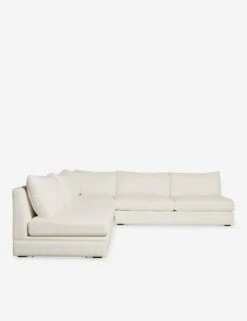 Winona Armless Corner Sectional Sofa -Lulu and Georgia Store WinonaArmless3PieceCornerSectional KleinIvory 12866 SITECROP