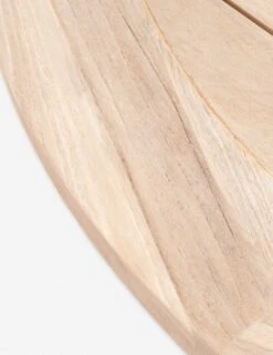 Adelaide Indoor / Outdoor Round Dining Table -Lulu and Georgia Store adelaide indoor outdoor round dining table gray teak 5 1