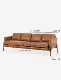 Afton Sofa -Lulu and Georgia Store afton leather sofa 4c5cc6f8 07a2 473f af78 4db9b4cafb9f