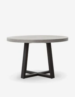 Agatha Indoor / Outdoor Round Dining Table -Lulu and Georgia Store agatha indoor outdoor dining table gray 4 1564991625 1 bfe0d11d 2320 4309 aa22 ec3ea186a4fa
