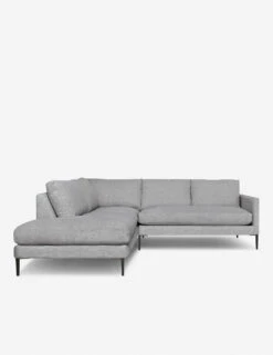 Allisen Bumper Sectional Sofa -Lulu and Georgia Store allisen laf bumper sectional 1 grey 1 1