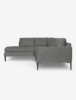 Allisen Bumper Sectional Sofa -Lulu and Georgia Store allisen laf bumper sectional 3 charcoal 1 1