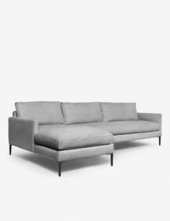 Allisen Sectional Sofa -Lulu and Georgia Store allisen left facing sectional light grey 8 10 00002 2 1