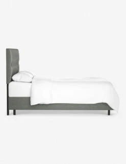 Amarise Bed -Lulu and Georgia Store amarise linen tufted bed charcoal 2 1564991625 1