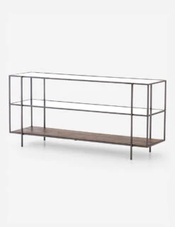 Asher Console Table -Lulu and Georgia Store asher console table brown 1 1564991625 1