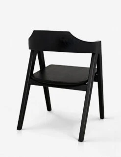 August Dining Chair -Lulu and Georgia Store augustt chair charcoal black 2 1