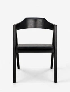August Dining Chair -Lulu and Georgia Store augustt chair charcoal black 4 1