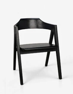 August Dining Chair -Lulu and Georgia Store augustt chair charcoal black 5