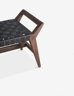 Glendora Leather Bench 5 Glendora Leather Bench -Lulu and Georgia Store bdm00070 2