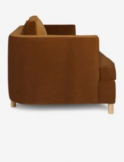 Belmont Sofa By Ginny Macdonald -Lulu and Georgia Store belmont sofa velvet cognac 4