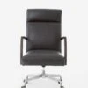 Camden Leather Office Chair, Ebony