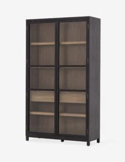 Carly Curio Cabinet 11 Carly Curio Cabinet -Lulu and Georgia Store carly cabinet black