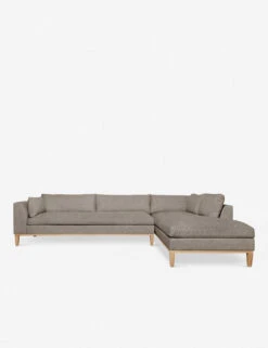 Charleston Sectional Sofa -Lulu and Georgia Store charleston raf sectional flannel 3 1 1 1