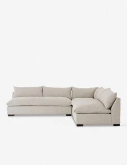 Decima Sectional Sofa -Lulu and Georgia Store decima sectional oatmeal 9 1 1