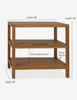 Emmeline Nightstand 25 Emmeline Nightstand -Lulu and Georgia Store emmeline gold teak