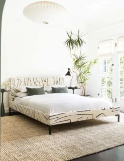 Deva Platform Bed -Lulu and Georgia Store graffito bed 1