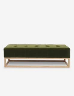 Grasmere Bench By Ginny Macdonald 35 Grasmere Bench By Ginny Macdonald -Lulu and Georgia Store grasmere bench velvet jade