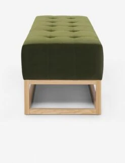 Grasmere Bench By Ginny Macdonald 37 Grasmere Bench By Ginny Macdonald -Lulu and Georgia Store grasmere bench velvet jade 3