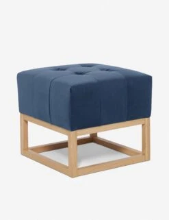 Grasmere Ottoman By Ginny Macdonald -Lulu and Georgia Store grasmere ottoman velvet harbour 3