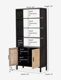 Hannah Bookcase -Lulu and Georgia Store hannah bookcase