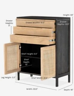 Hannah Dresser 37 Hannah Dresser -Lulu and Georgia Store hannah dresser black