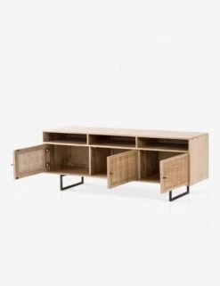 Hannah Media Console -Lulu and Georgia Store hannah media console natural 1 1564991625 a46995c1 8266 418a b5a6 fb0b529e5dfe
