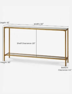 Hasina Console Table 5 Hasina Console Table -Lulu and Georgia Store hasina console table