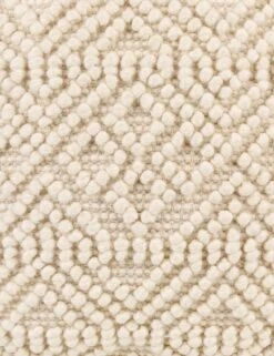 Florence Square Pouf 5 Florence Square Pouf -Lulu and Georgia Store hgpf006 detail swatch