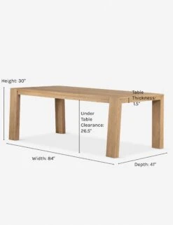 Inez Dining Table -Lulu and Georgia Store inez dining table