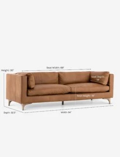 Jocelyn Leather Sofa 13 Jocelyn Leather Sofa -Lulu and Georgia Store jocelyn